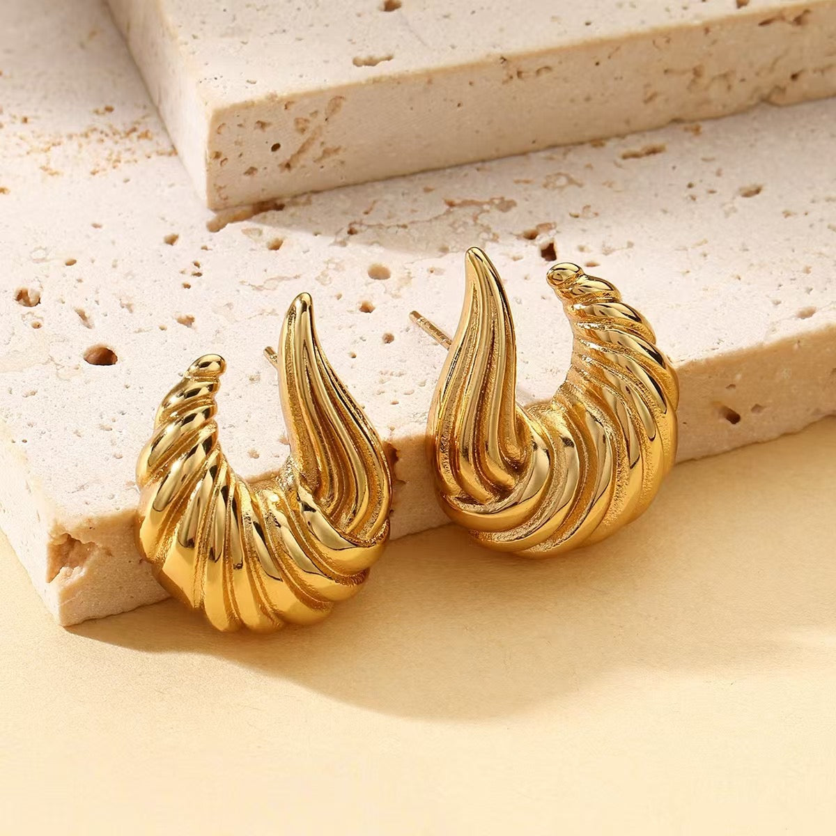 Boucle d’oreille inoxydable Waterproof