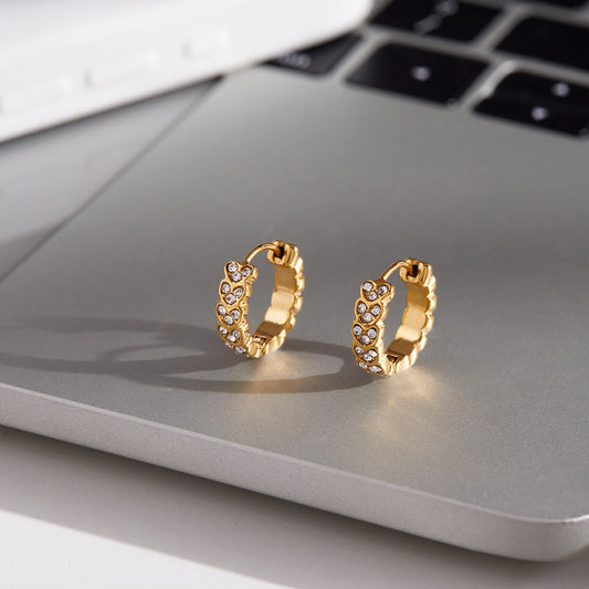 Boucle d’oreille inoxydable Waterproof