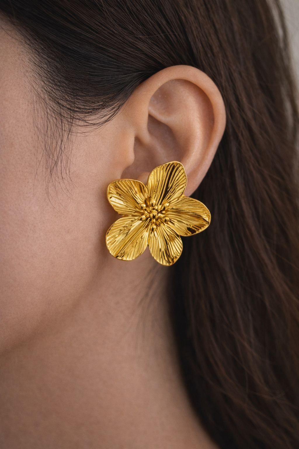 Boucle d’oreille inoxydable Waterproof
